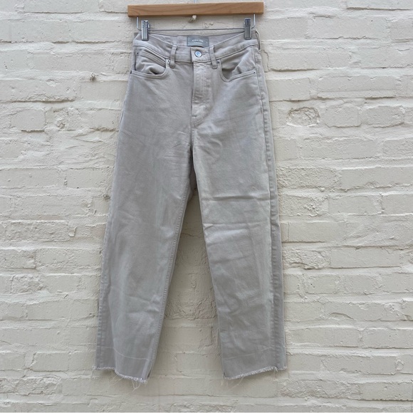 Everlane | The Way High Raw Hem Jean | Flax | Size 25 - Picture 8 of 9